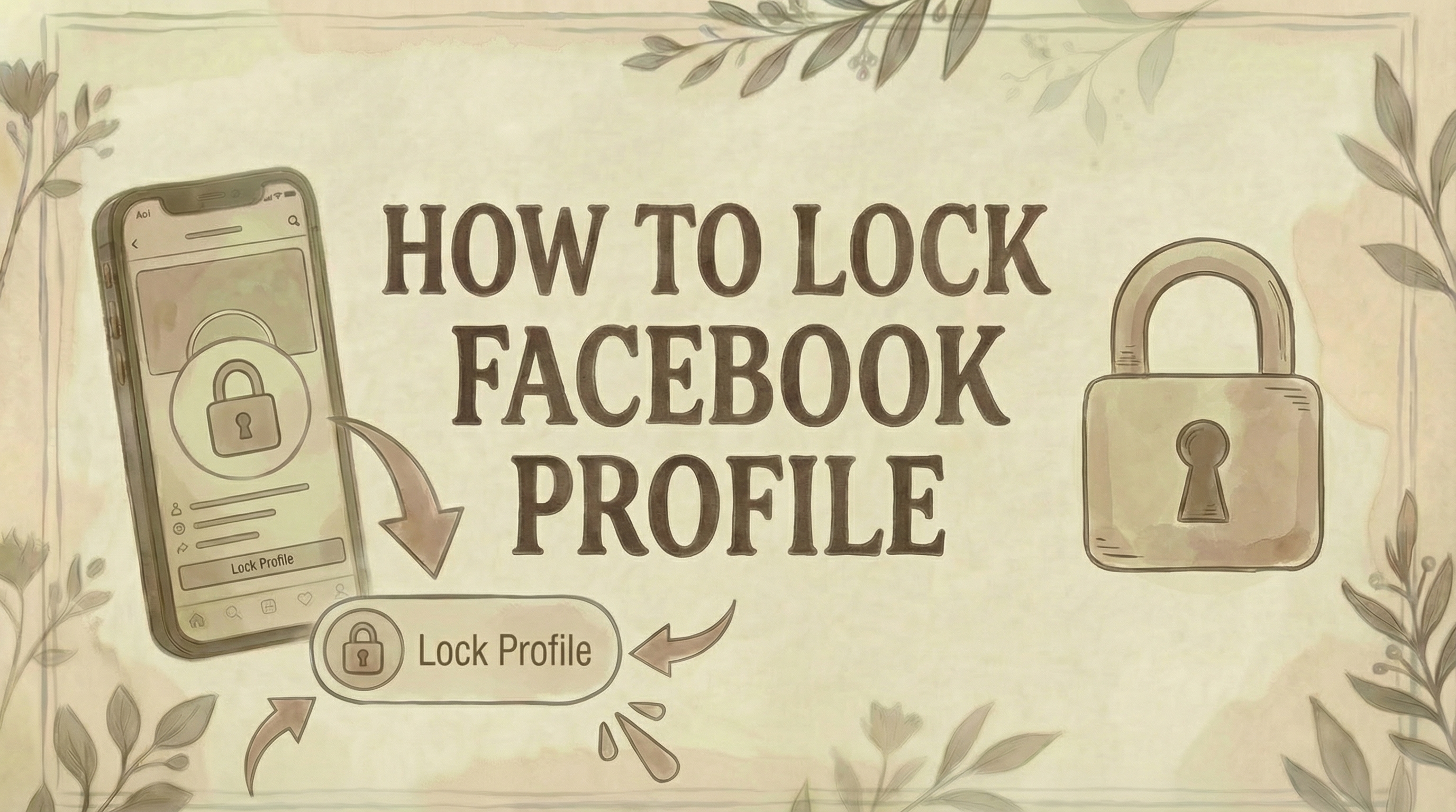 How to Lock Facebook Account (Profile Lock Guide 2026) | Genviral