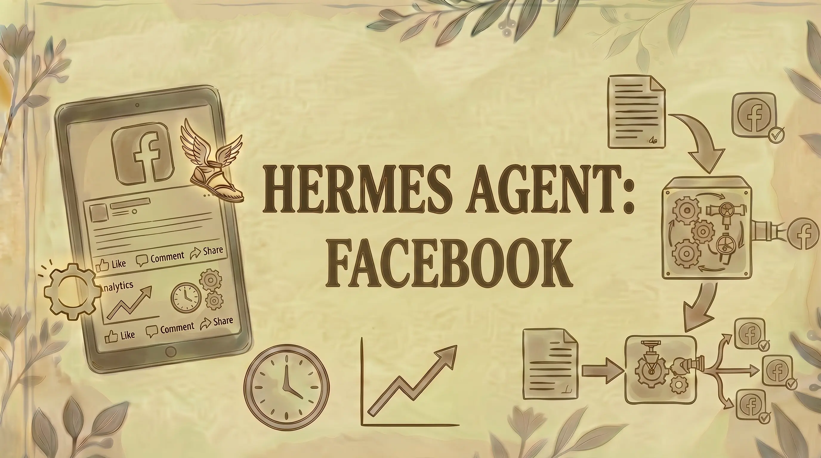 How to Automate Facebook Posting with Hermes Agent | Genviral